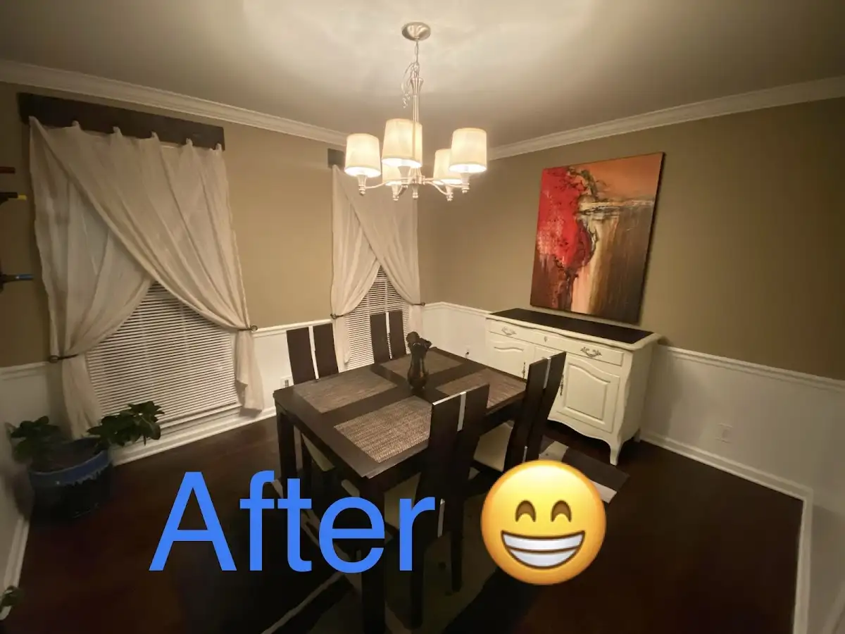 Professional dining room restoration after water damage in Forest Park